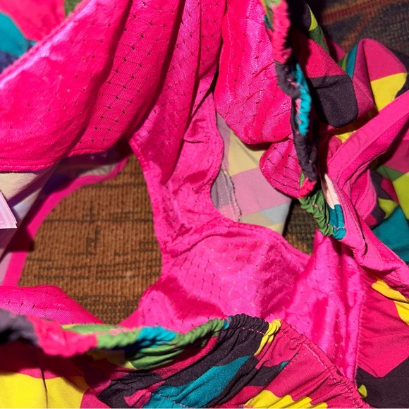 Adidas Colorful Atheltic Shorts with built in underwear - Picture 5 of 7